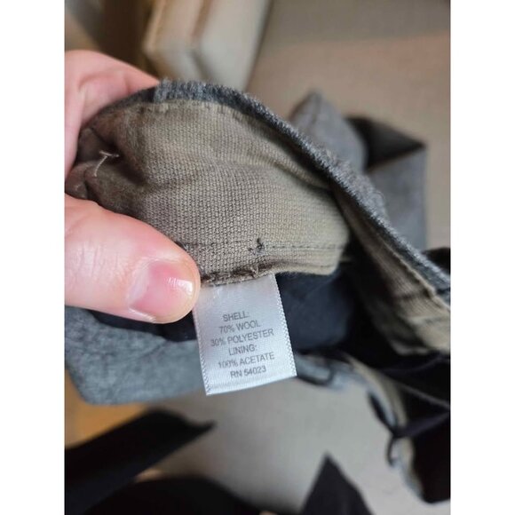 Banana republic mens wool pants made in Sri Lanka 36/34 length 41" - Picture 6 of 10